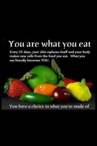 You are what you eat